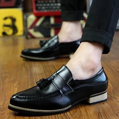 Spring and Autumn England fringed shoes casual shoes
