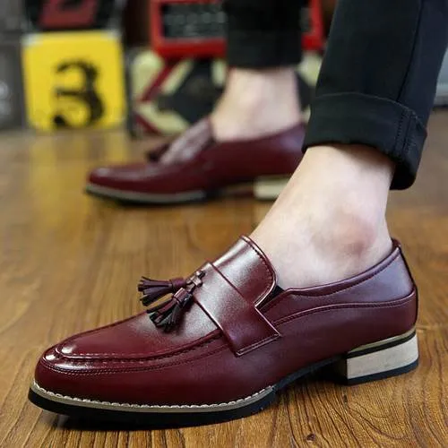 Spring and Autumn England fringed shoes casual shoes