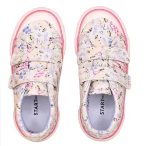 Start Rite Meadow Cream Floral Canvas