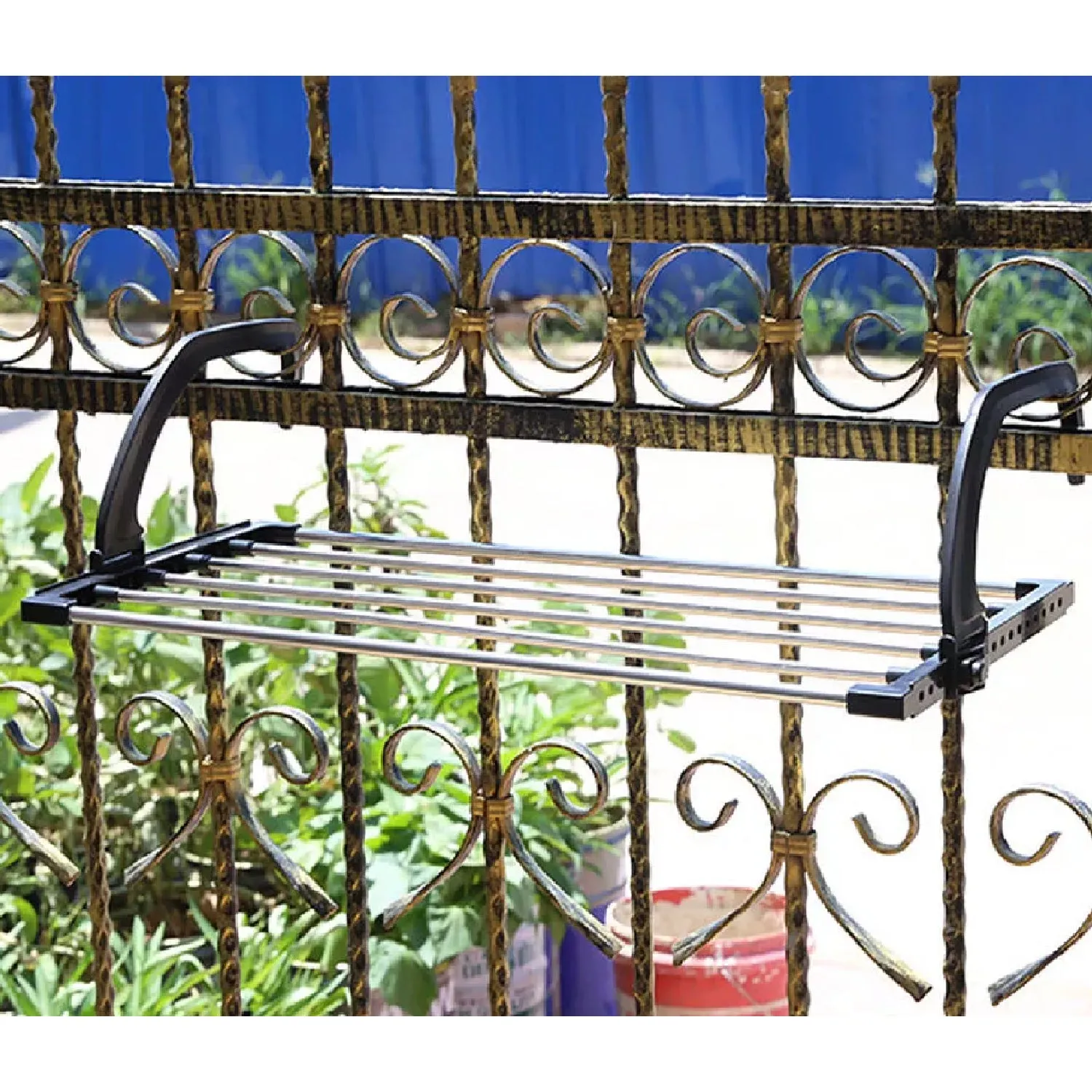 Steel Hanging Cloth Drying Rack for Home Use