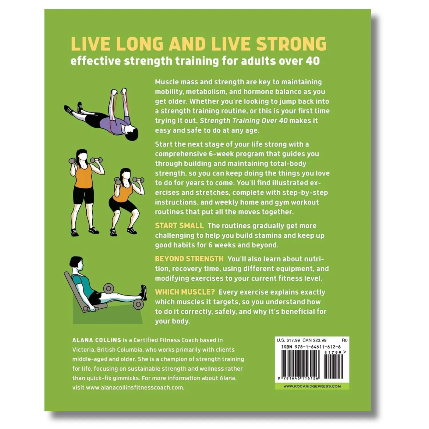 Strength Training Over 40: A 6-Week Program to Build Muscle and Agility (Spiral Bound)