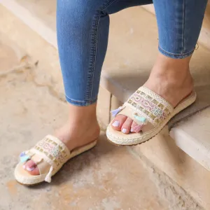 Stylish Espadrille-Style Slipper