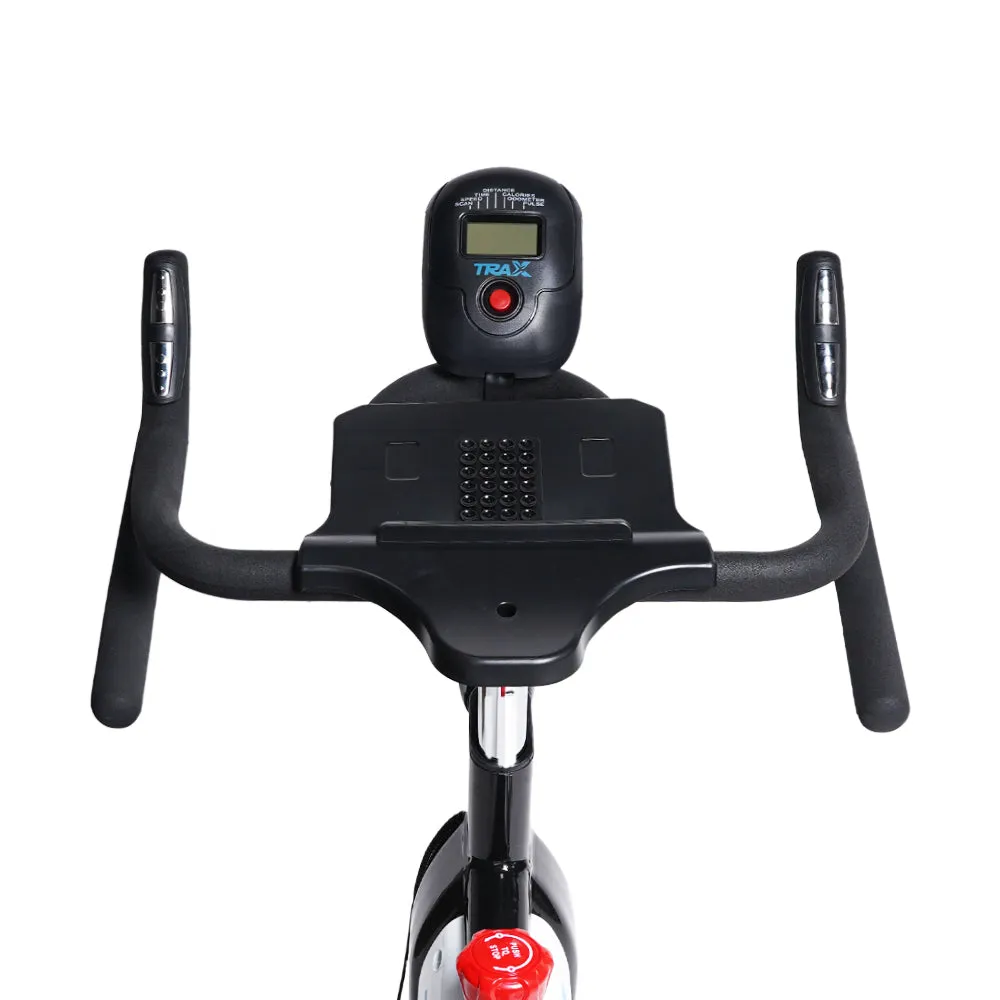 Trax Attack 1.2 Stationary Bike Smooth and Quiet Belt Drive Electromagnetic Resistance