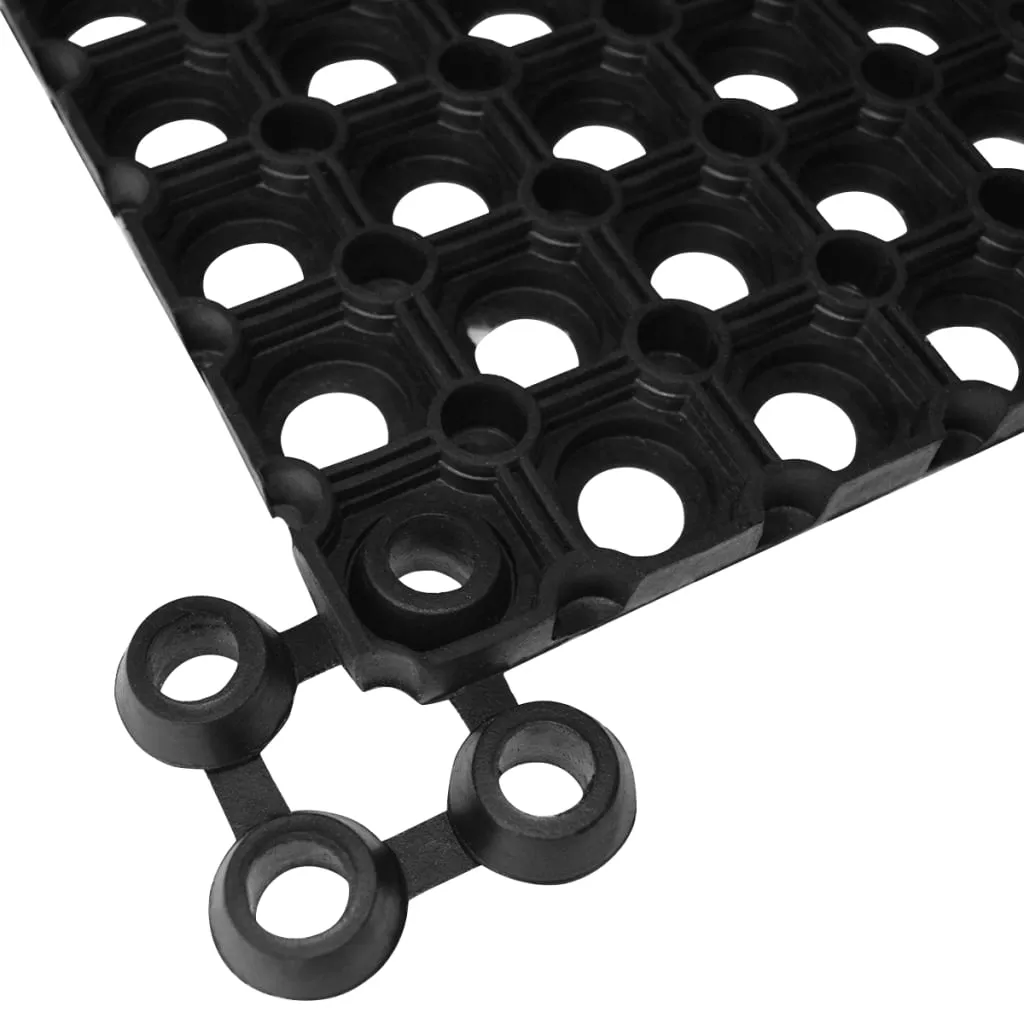 vidaXL Door Mat Rectangular 40x60 cm Rubber