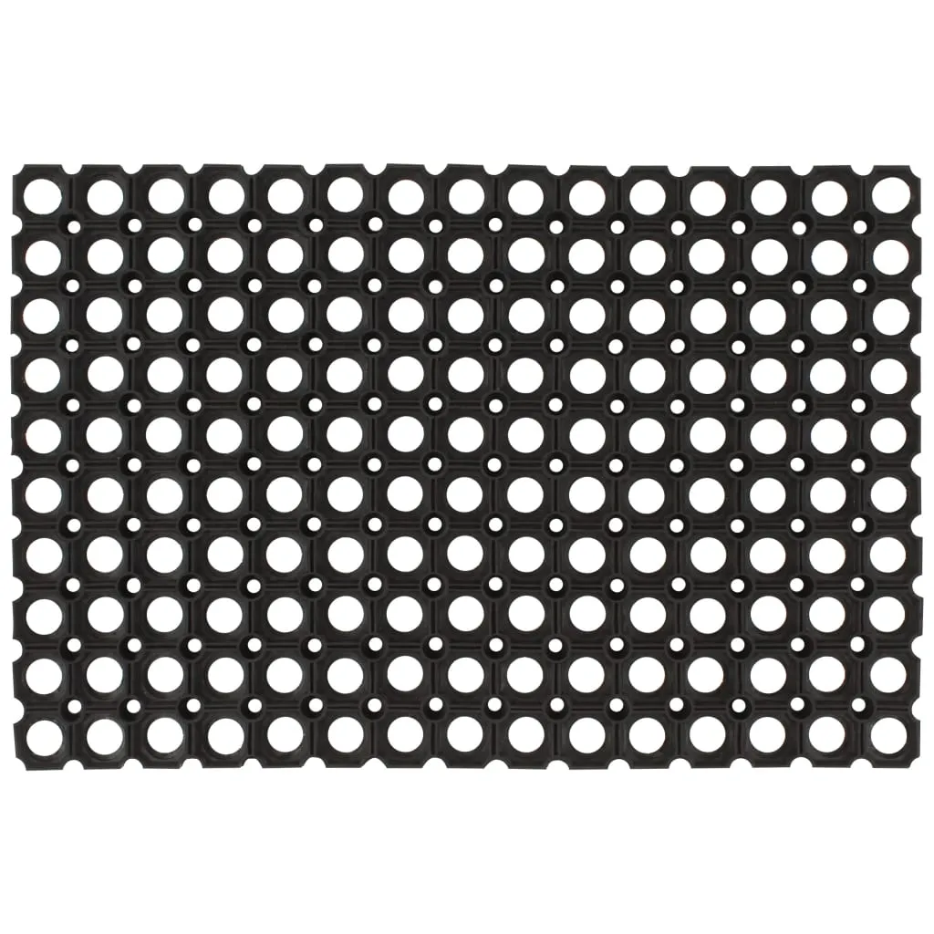vidaXL Door Mat Rectangular 40x60 cm Rubber
