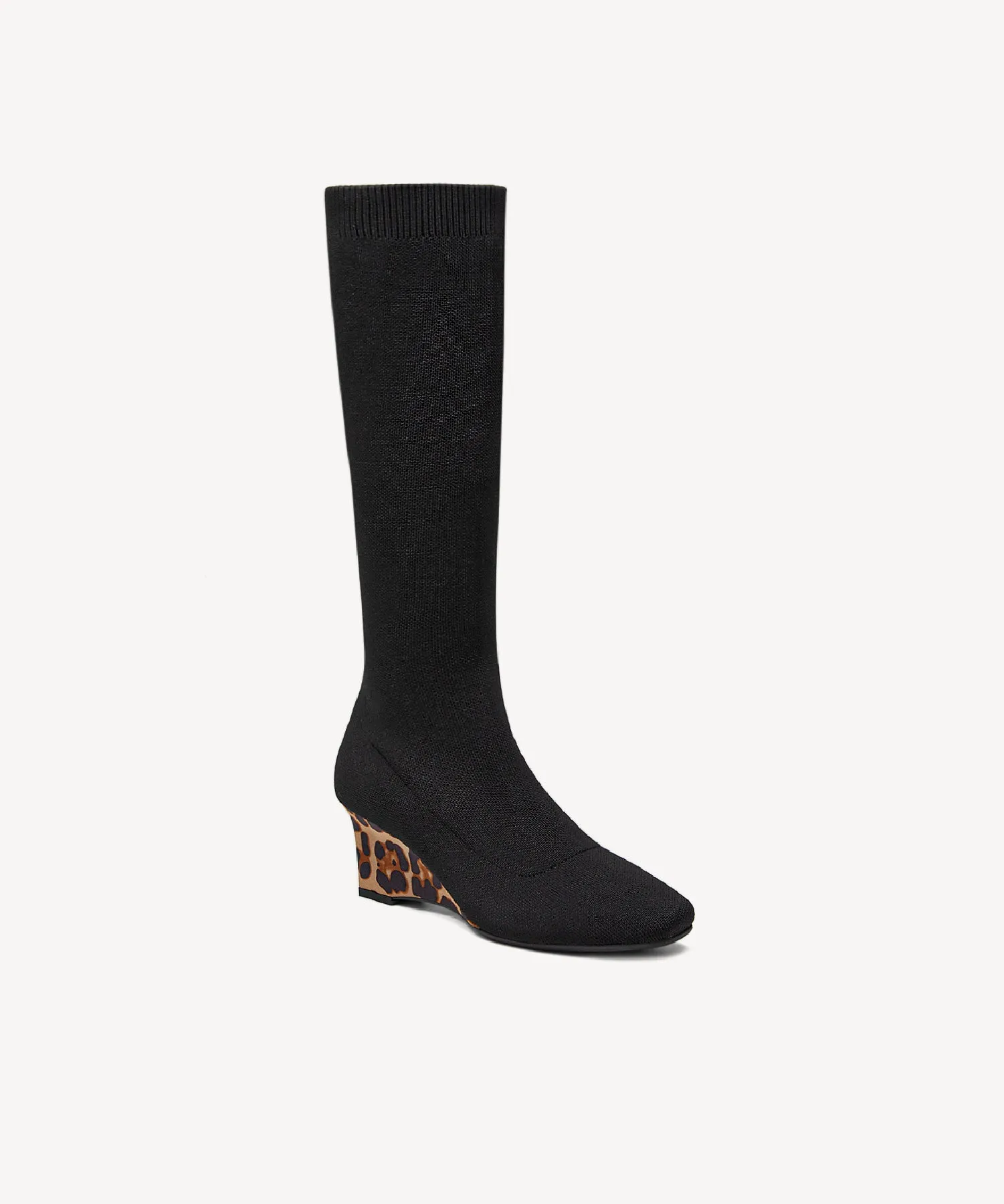 Wild Elegance Wedge Toe  High Boots