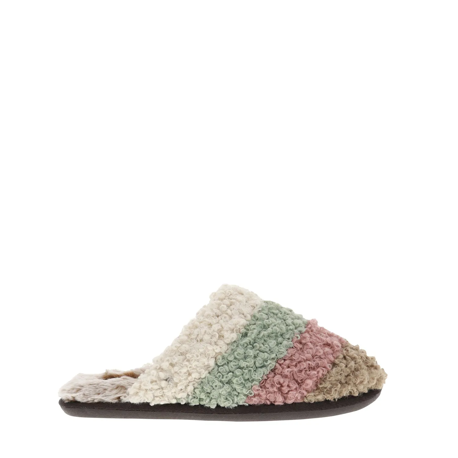 Women's Clemson Slipper - Natural Multi