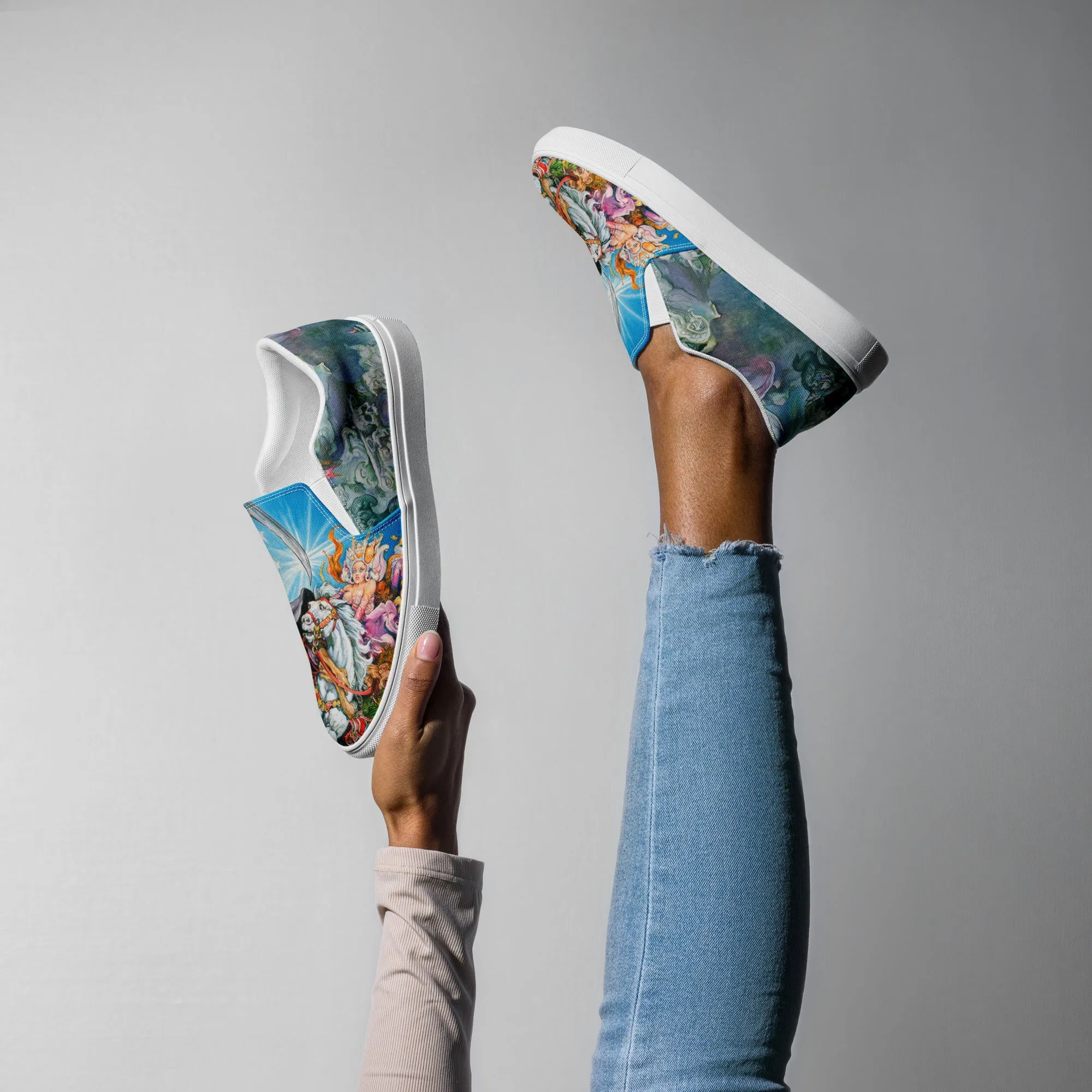Women’s Mort slip-on canvas shoes *US SIZES SHOWN! USE CHART!
